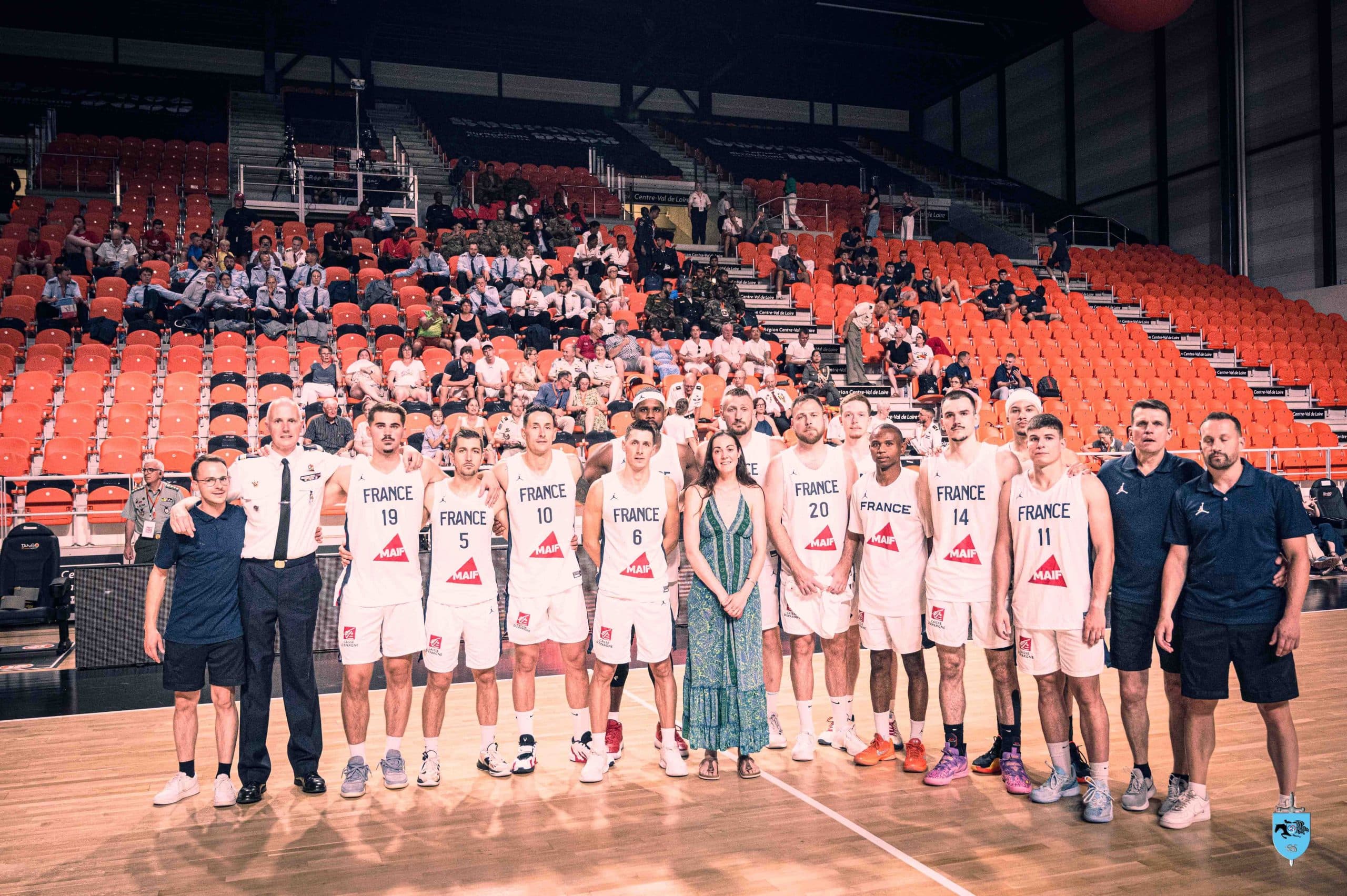Plusieurs joueuses et joueurs professionnels sacrés vice-champions du monde militaire avec la France !