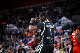 Hugo Yimga-Moukouri a sorti un match très propre avec Nanterre ce vendredi