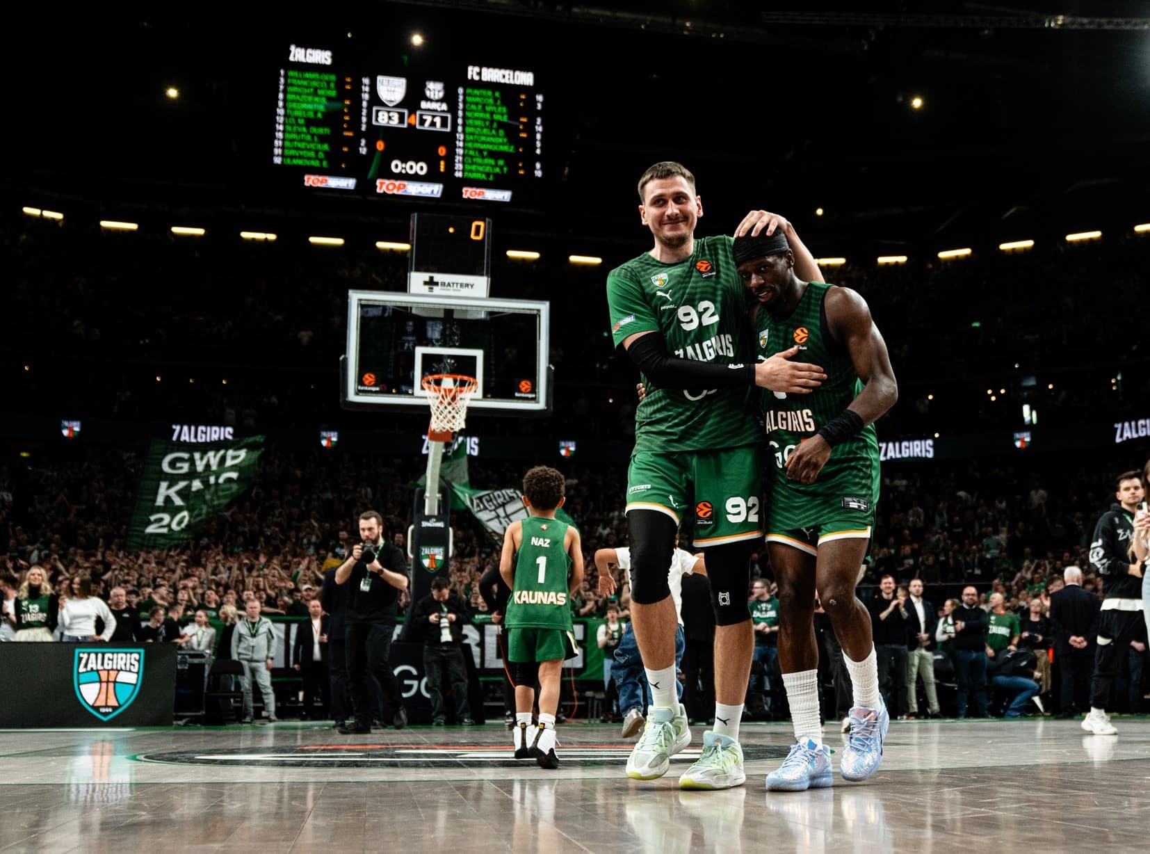 Sylvain Francisco a une nouvelle fois fait basculer un match dans le money time, offrant au Žalgiris une victoire précieuse face à Barcelone