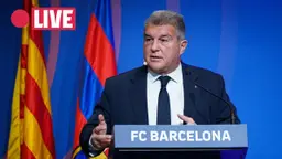 Joan Laporta, le président du FC Barcelone, parle de l'avenir de son club, entre NBA et EuroLeague