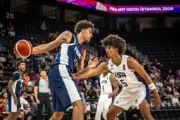 Nathan Soliman a été le seul à pouvoir s'opposer à Team USA durant un long moment ce samedi