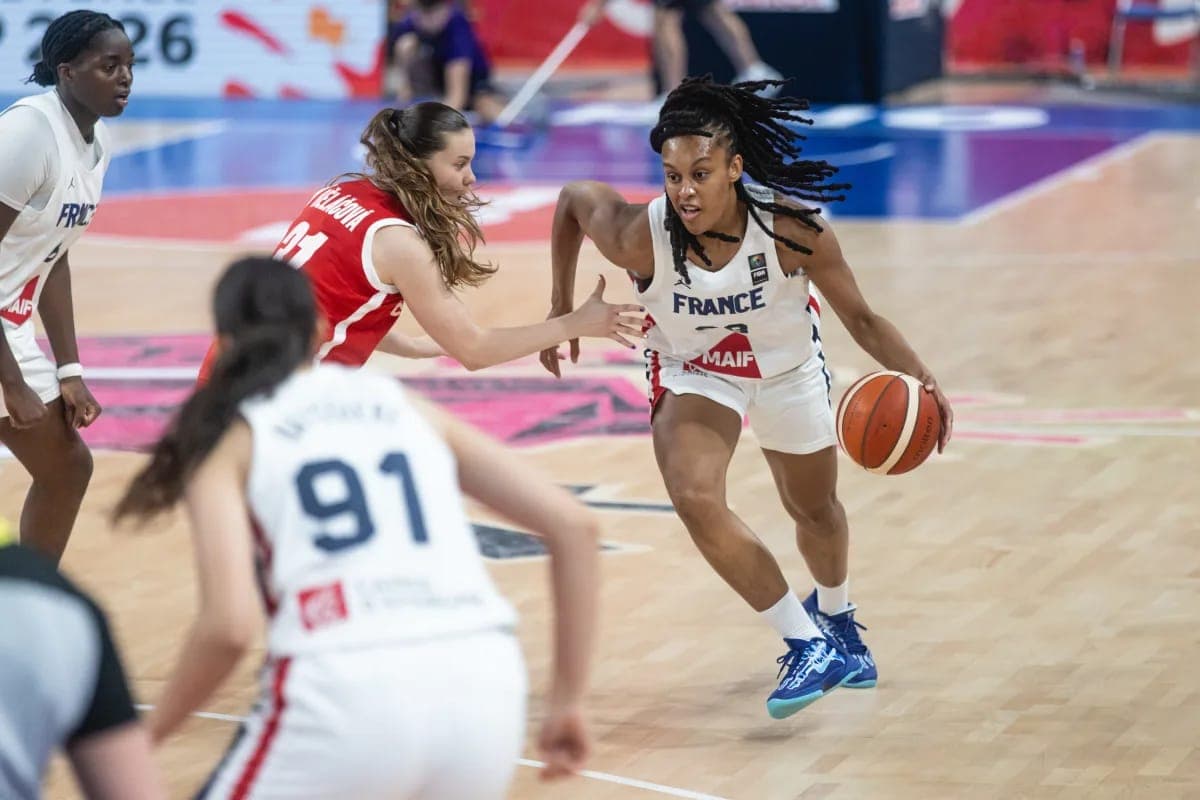 Les Bleuettes se reprennent face à la République Tchèque (65-31) en huitièmes de finale