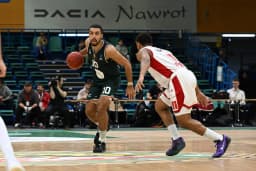 Noah Kirkwood n'a pas réussi à venir à bout de l'Aris malgré un gros match de sa part