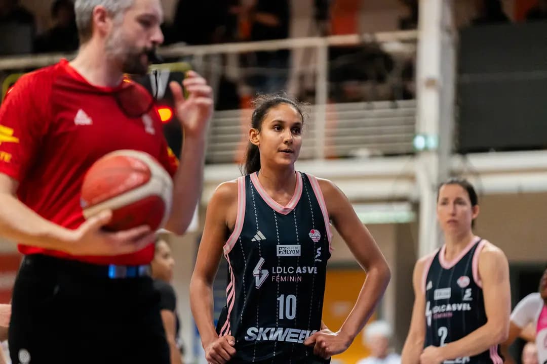 Aïnhoa Risacher signe son premier contrat professionnel avec l’ASVEL Féminin