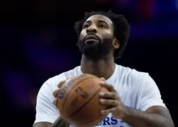Andre Drummond arrive à New York