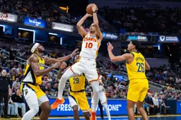 Zaccharie Risacher a marqué 13 points en deuxième mi-temps contre Indiana