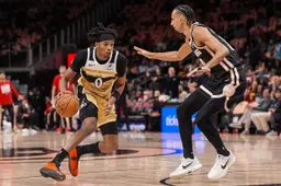 Même si Alexandre Sarr n'était pas de la partie, la rencontre a également permis d'observer un duel tricolore entre Bilal Coulibaly et Zaccharie Risacher.