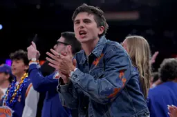 Fan emblématique des Knicks, Thimothée Chalamet n'a pas manqué une rencontre de ces finales.