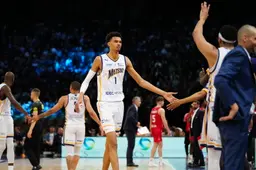 Victor Wembanyama avec les Metropolitans 92 en 2022-2023