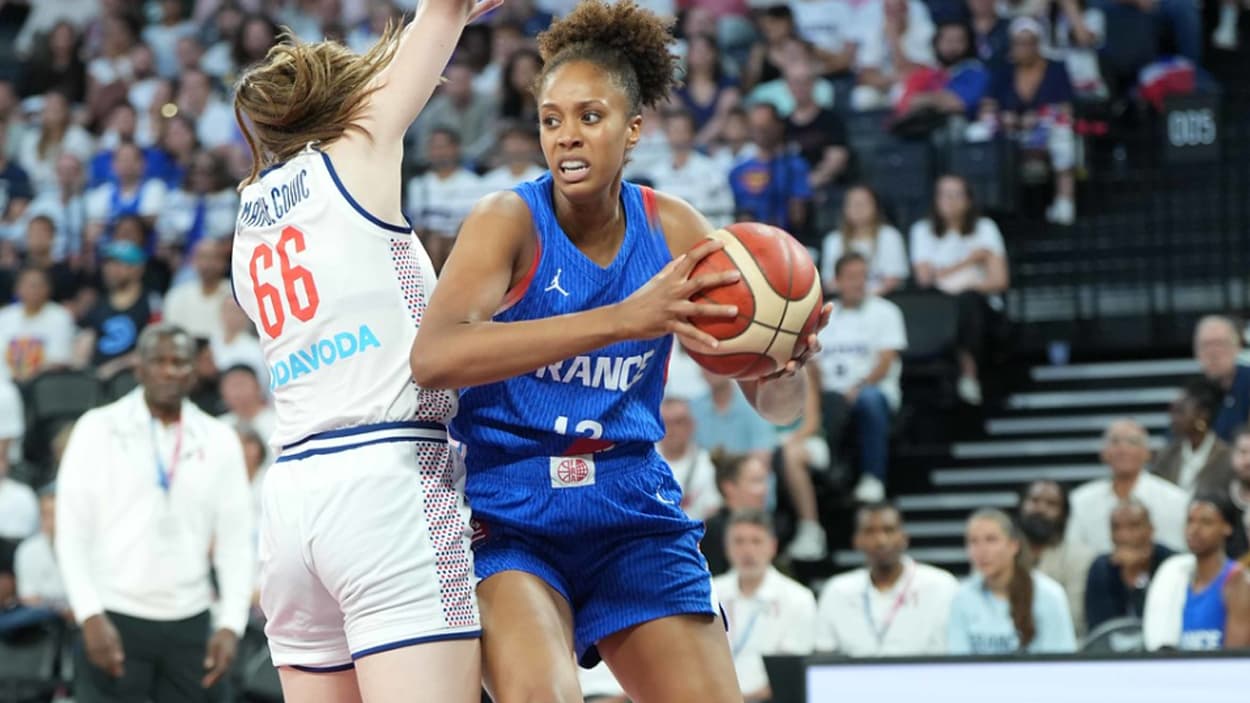 Iliana Rupert (France) face à la Serbie Iliana Rupert (France) face à la Serbie