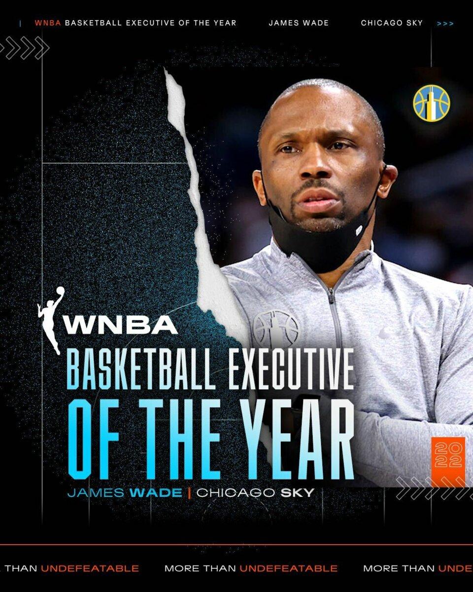 James Wade dirigeant de la saison WNBA 2022 BeBasket