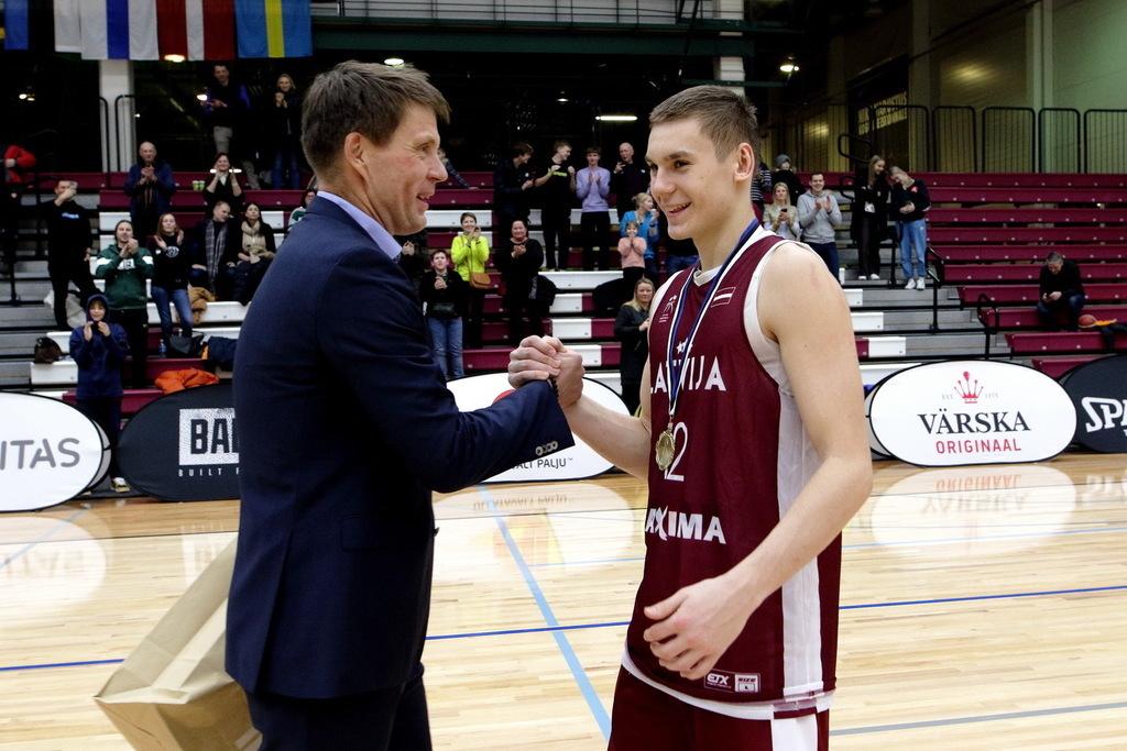 Roberts Blums (ASVEL), MVP de la Baltic Sea Basketball Cup