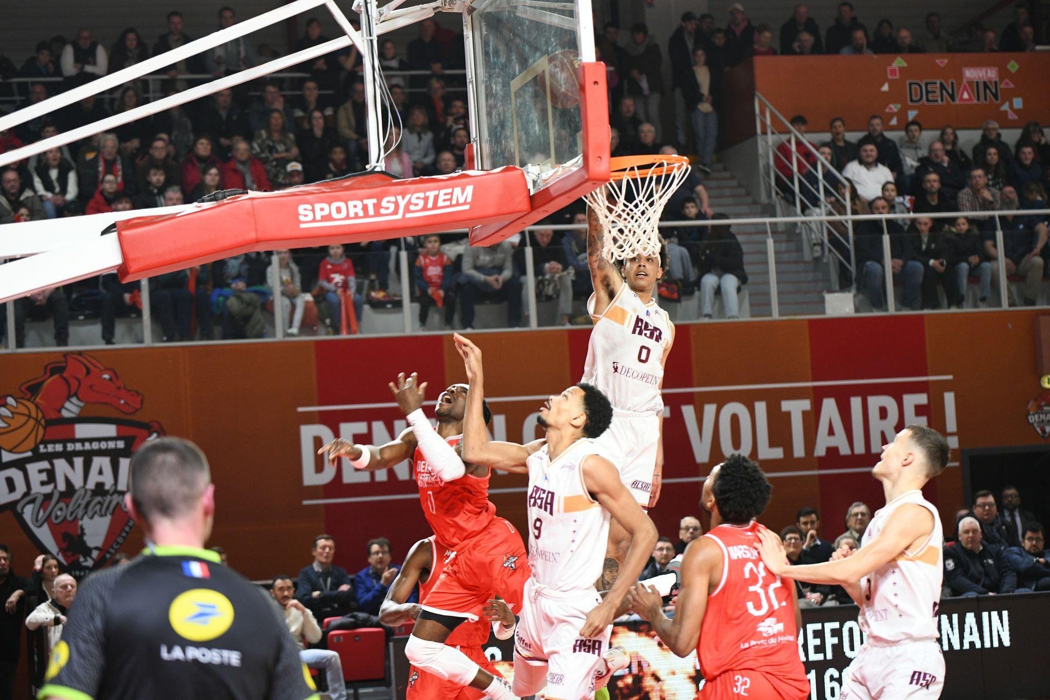 47 points, 50 d&rsquo;évaluation et le game winner : Tom Digbeu (Gries-Souffel) régale à Denain