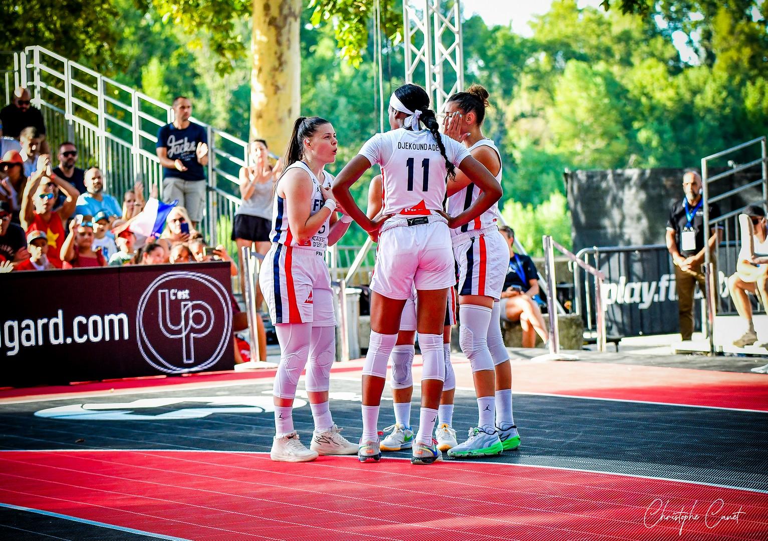 L&rsquo;équipe de France féminine 3&#215;3 débute le circuit FIBA 3&#215;3 Women’s Series 2024