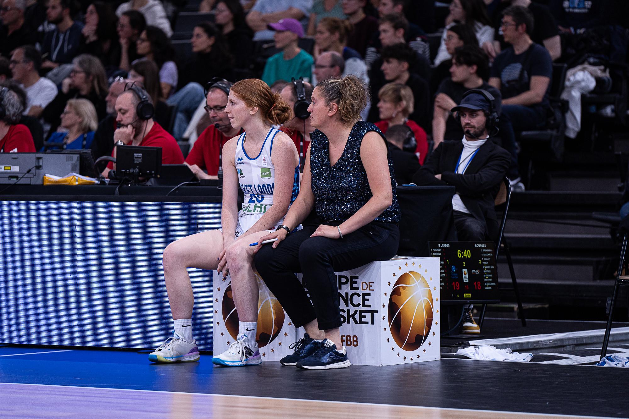 Trois saisons de plus pour Julie Barennes à la tête de Basket Landes