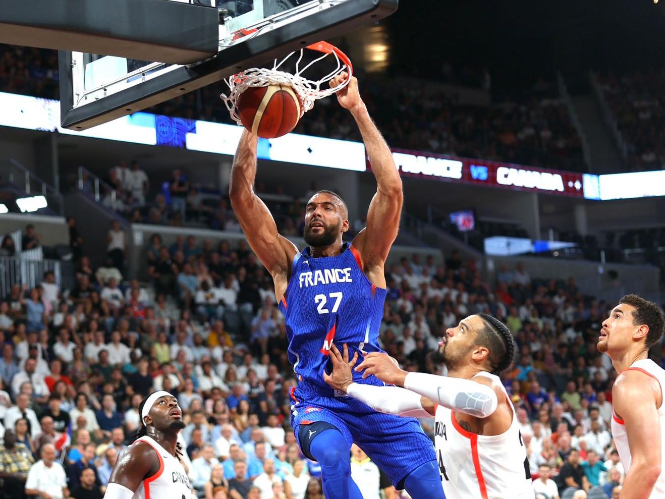 Rudy Gobert après la défaite contre le Canada : « On sent une évolution à chaque match »