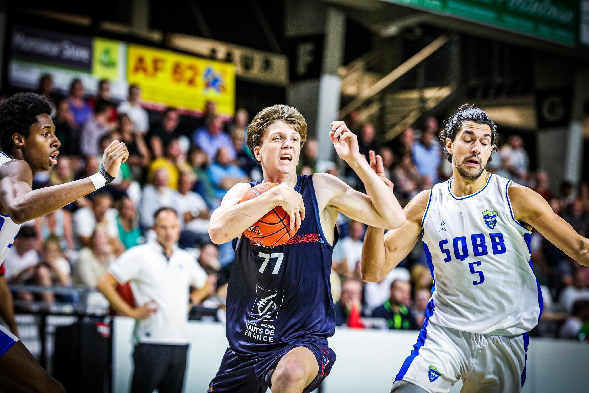 Roman Domon (Gravelines-Dunkerque) veut surfer sur sa dynamique et viser lui aussi la NBA