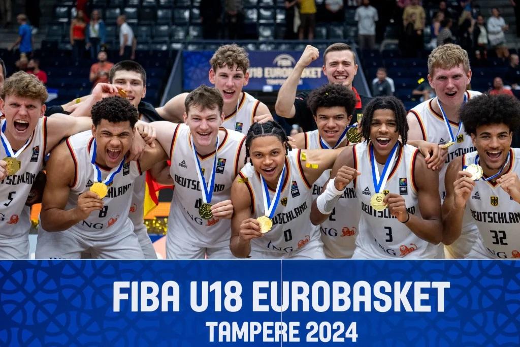 L’Allemagne remporte son premier EuroBasket U18 masculin