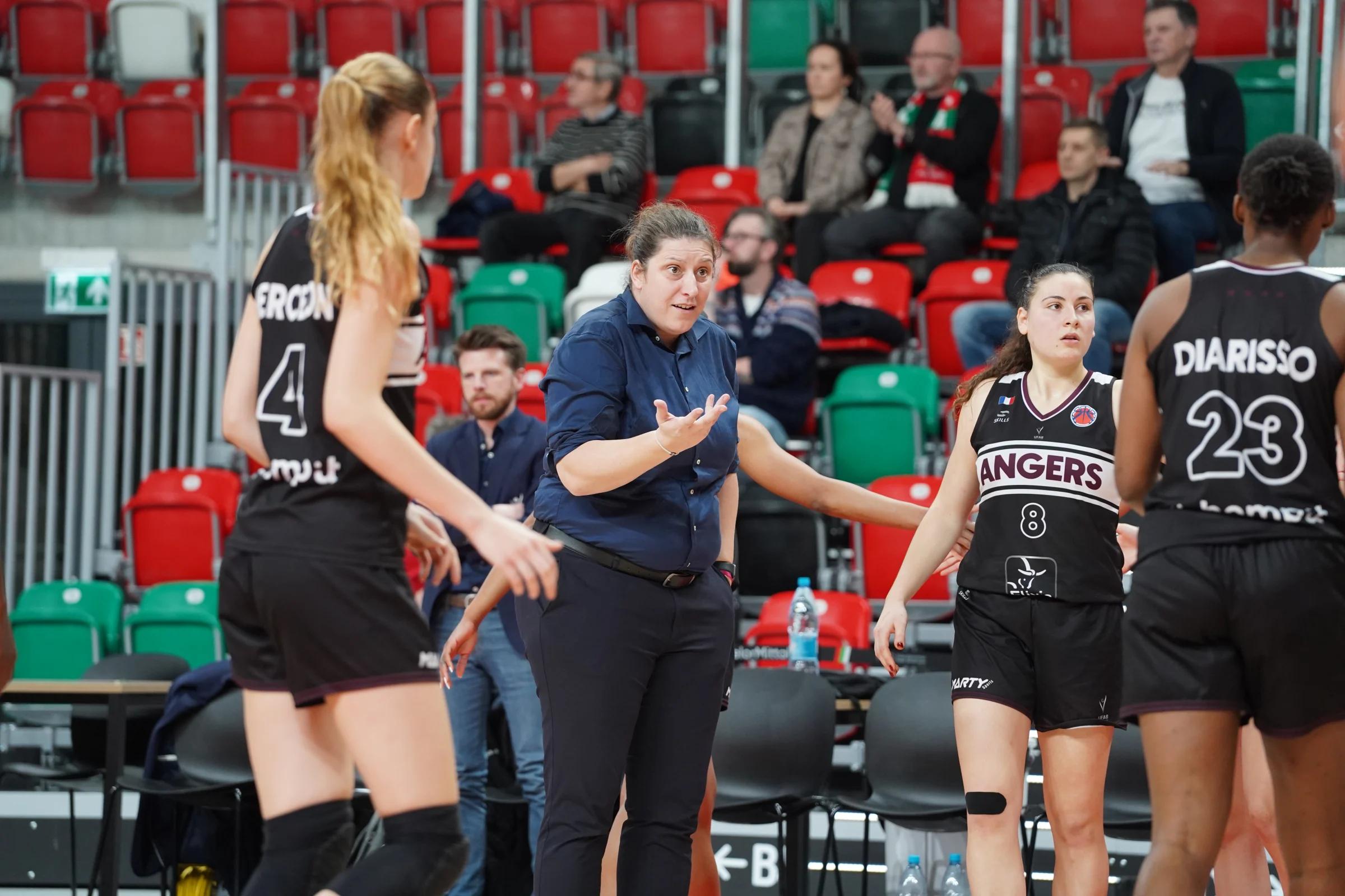 La colère d’Aurélie Bonnan malgré la qualification d’Angers en 1/8e de l’EuroCup