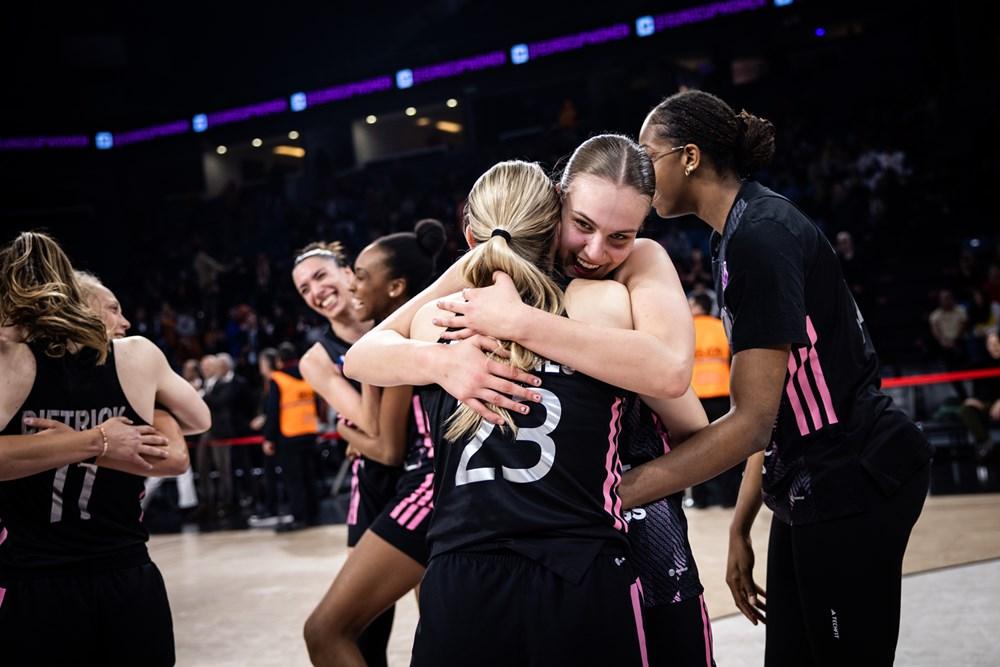 « On prend rendez-vous avec l’EuroLeague la saison prochaine » : Les réactions de l’ASVEL Féminin après son sacre