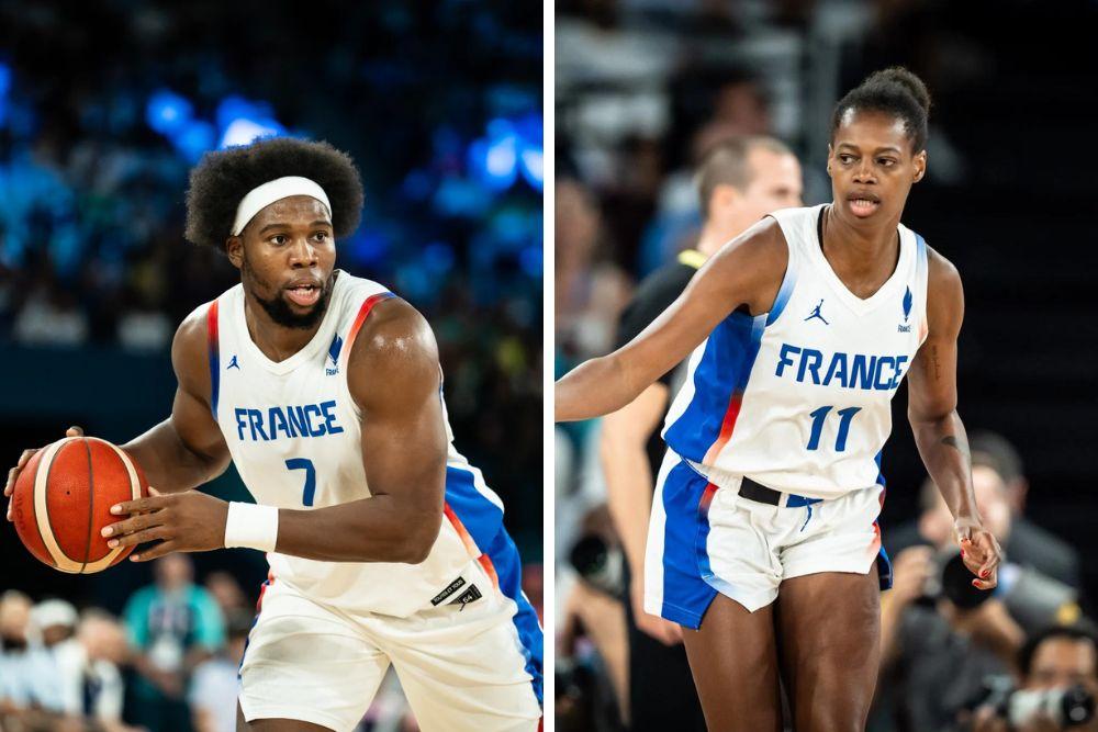 Guerschon Yabusele et Valériane Ayayi dans le 2e cinq des Jeux olympiques de Paris 2024