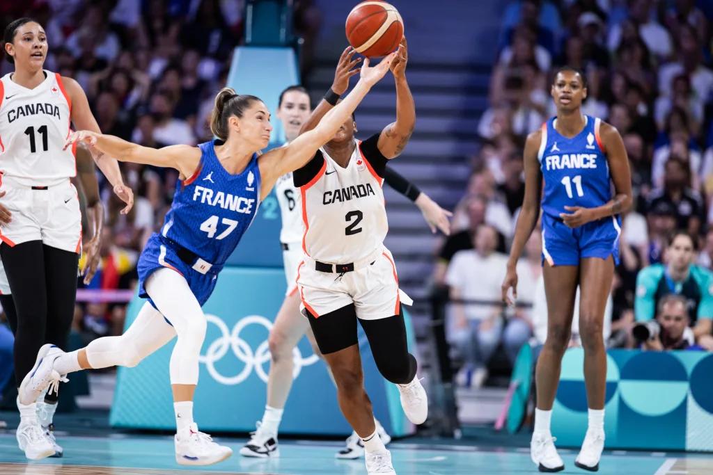 L&rsquo;incroyable deuxième quart-temps des Bleues : 23-2, record olympique !