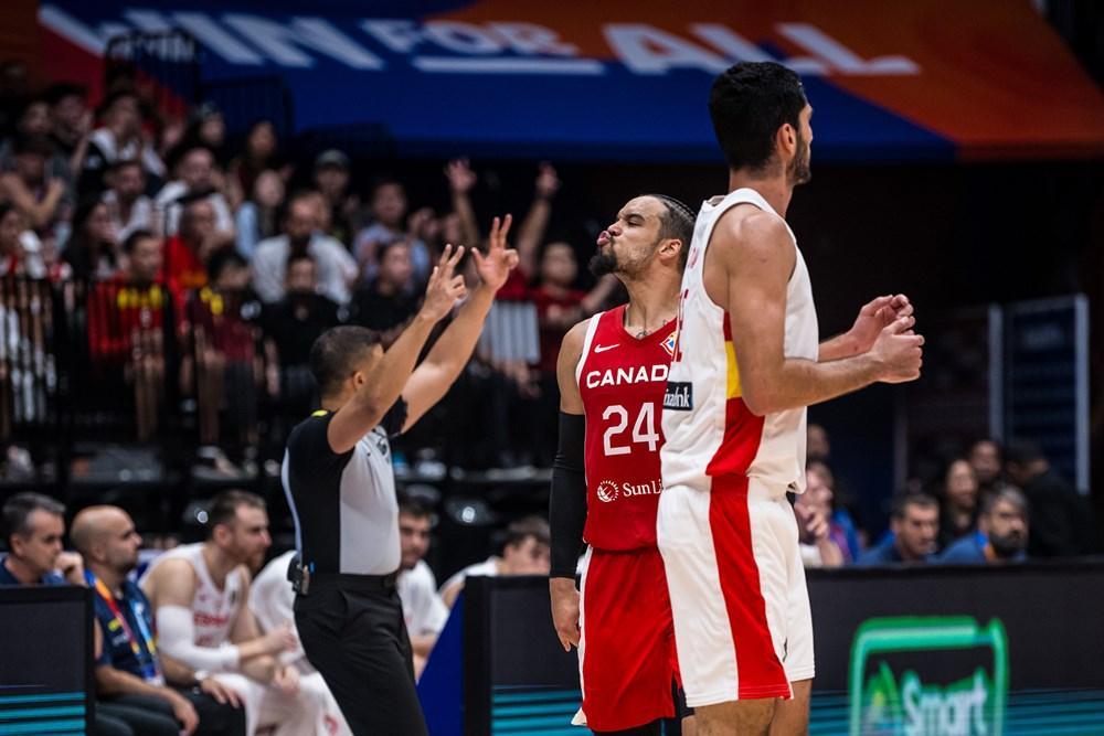 Le Canada renverse l&rsquo;Espagne, le champion du monde au tapis !