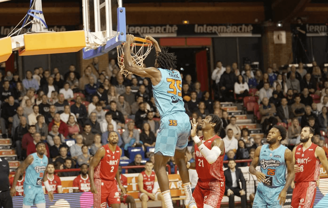 Gravelines-Dunkerque enchaîne face à Nancy avec un impeccable Landry Nnoko