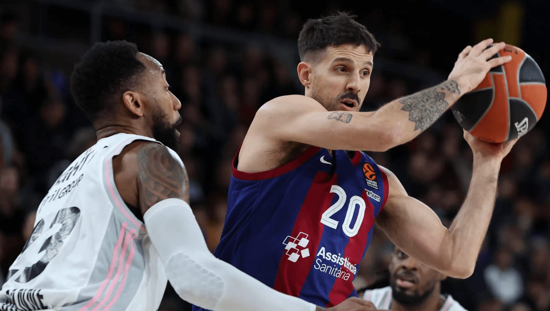 L&rsquo;ASVEL doit s&rsquo;incliner face au Barça et le récital de Nicolas Laprovittola