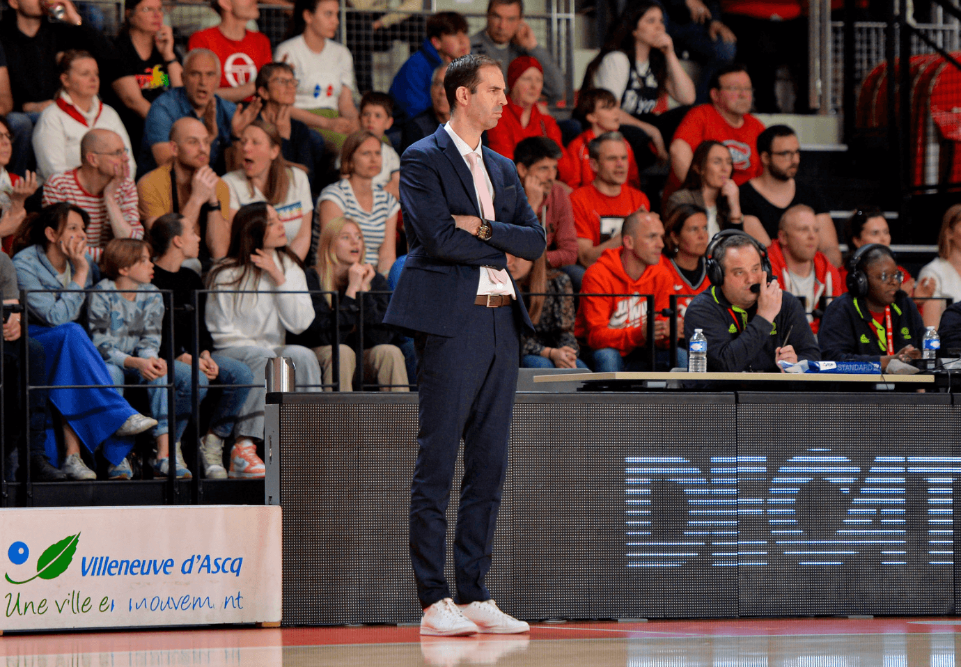 Pour l&rsquo;ASVEL Féminin, « pas une décision facile » de se séparer de David Gautier