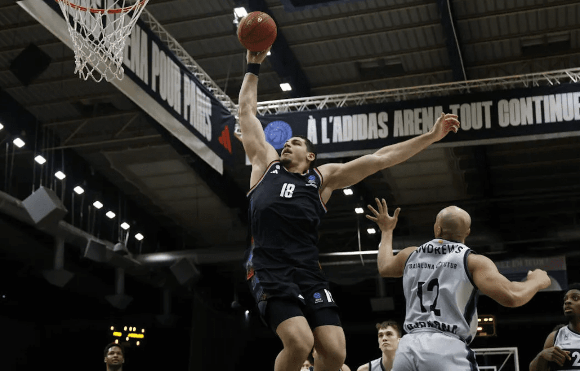 Face à Badalone, Paris ne passe pas loin d&rsquo;une 2e défaite en EuroCup