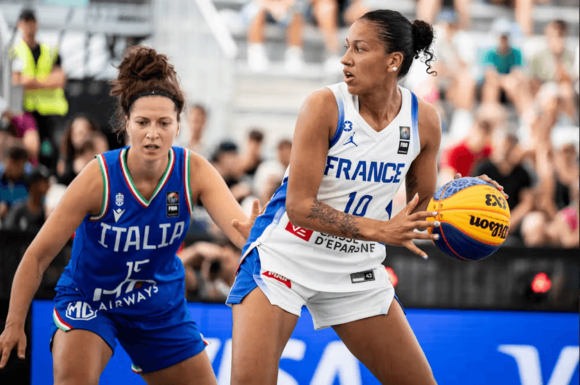 Un duel de médaillés olympiques en quart de finale de la Coupe d’Europe 3×3, les Bleues face aux hôtes