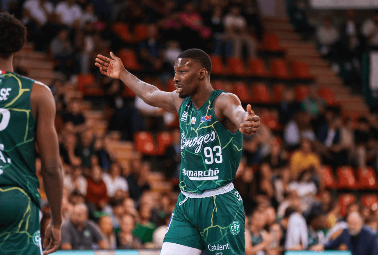 Mohamed Diarra signe ses vrais débuts avec Limoges : « J’ai tardé à avoir mon moment mais il est arrivé »