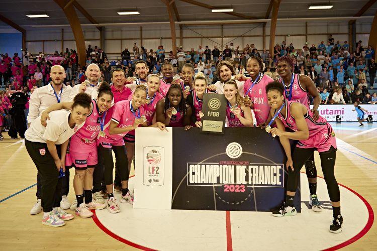 Sacré champion de LF2, Charnay retrouve la LFB