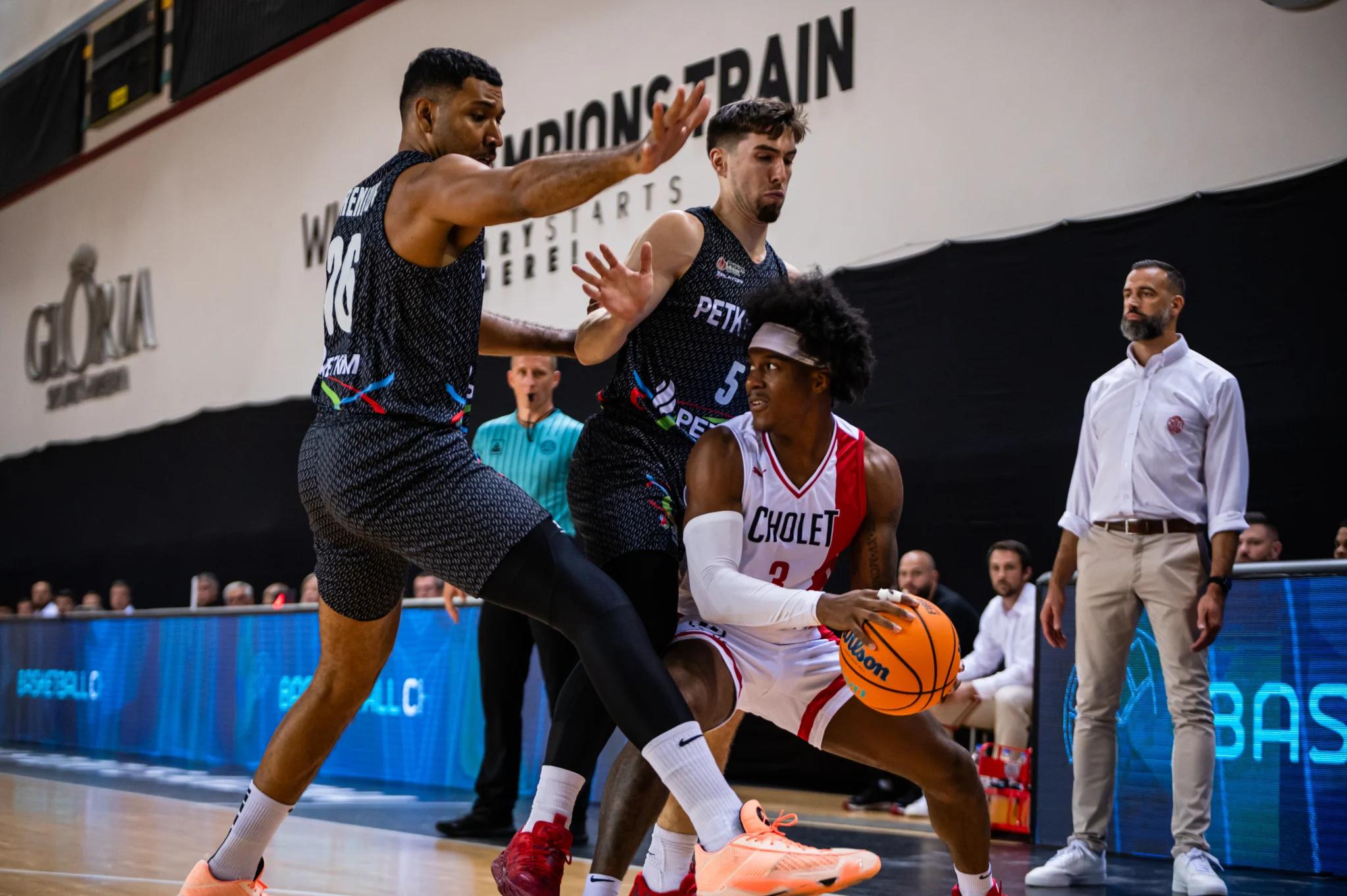 Cholet se fait surprendre en barrages de la BCL et jouera la FIBA Europe Cup