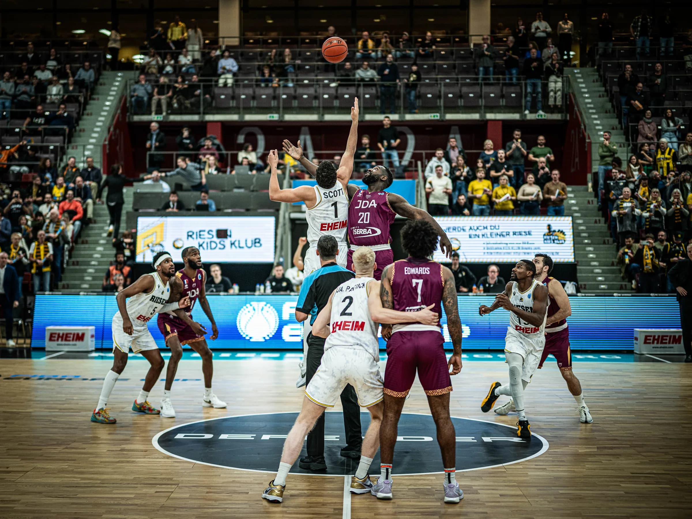 Cholet et Dijon à l’attaque des quarts de finale de FIBA Europe Cup