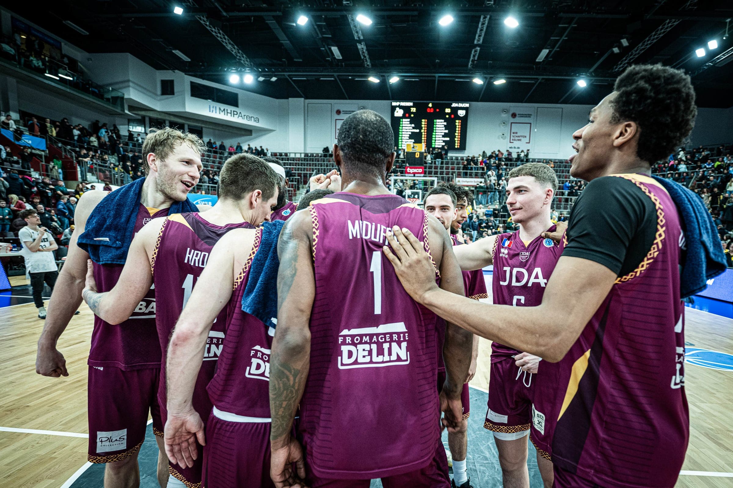 Les adversaires de Cholet et Dijon dans le dernier carré de la FIBA Europe Cup