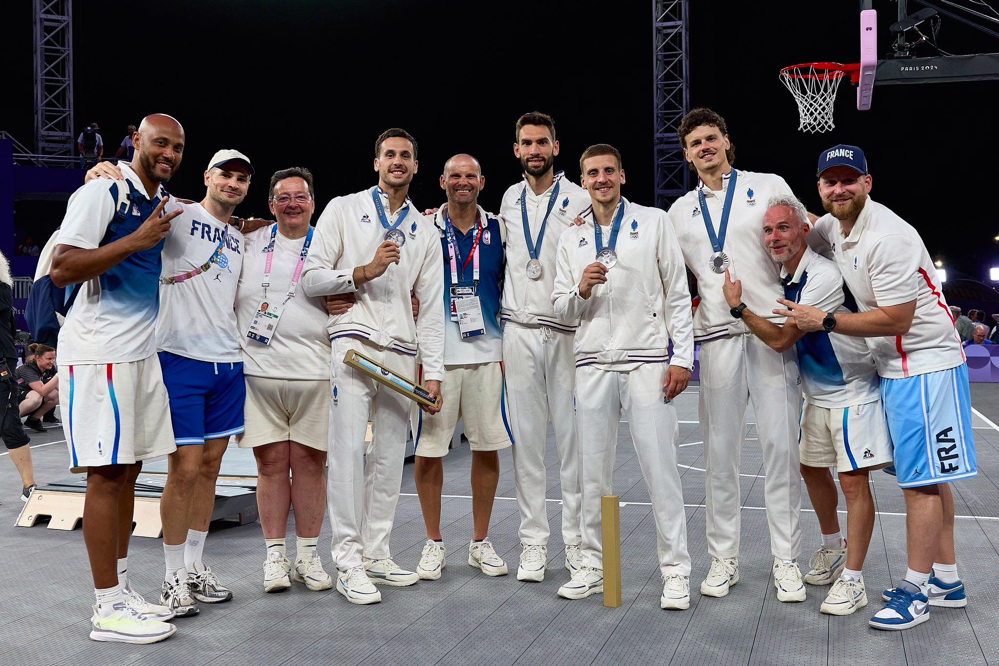 L’équipe de France de 3×3 vice-championne olympique !