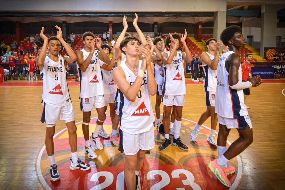 L&rsquo;équipe de France U16 colle 113 points à la Macédoine du Nord