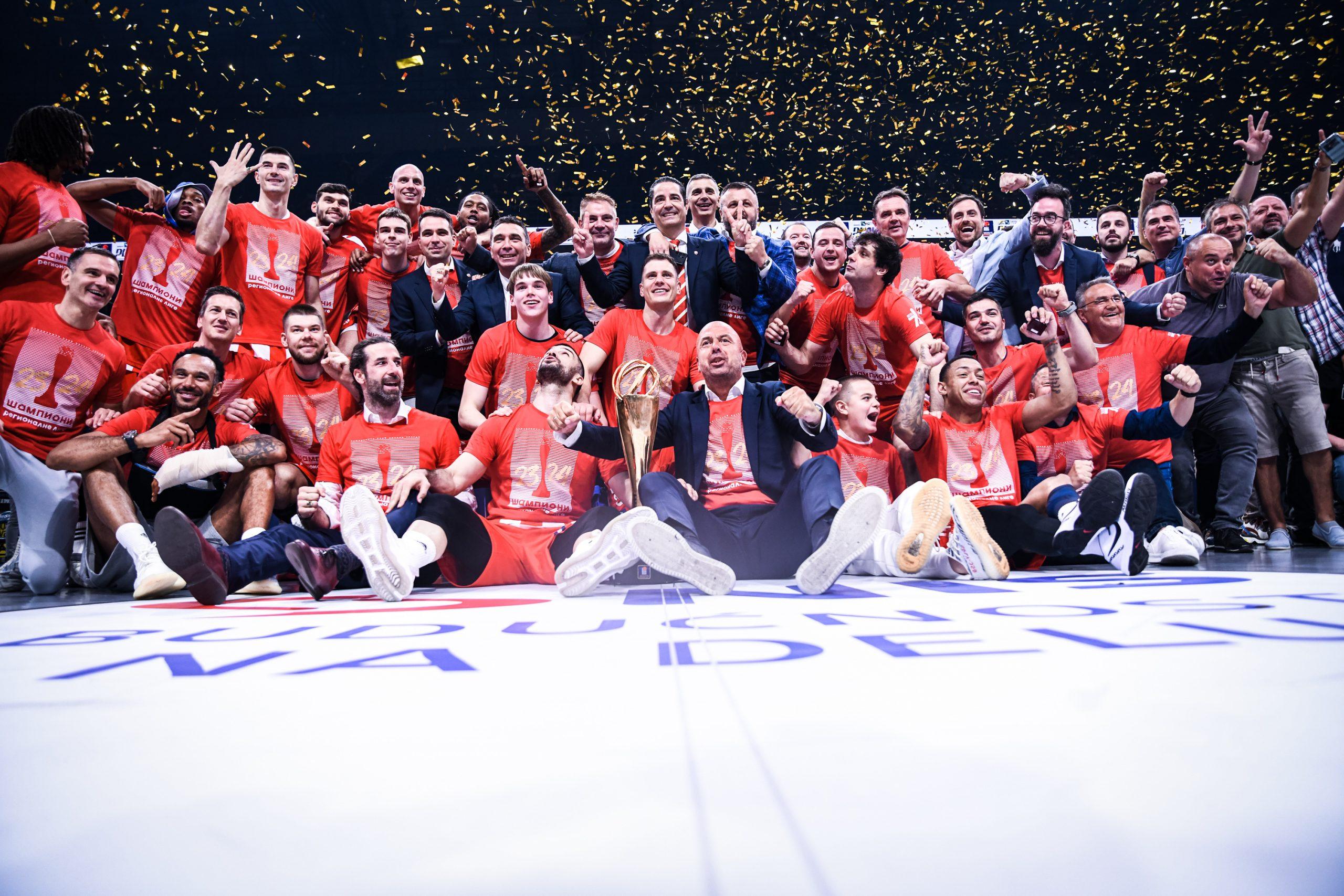 L&rsquo;Etoile Rouge remporte la Ligue Adriatique et assure sa place en EuroLeague