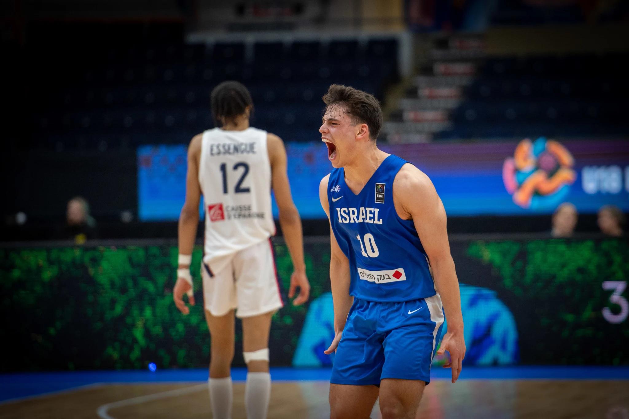 L&rsquo;équipe de France U18 éliminée en quarts de finale par Israël