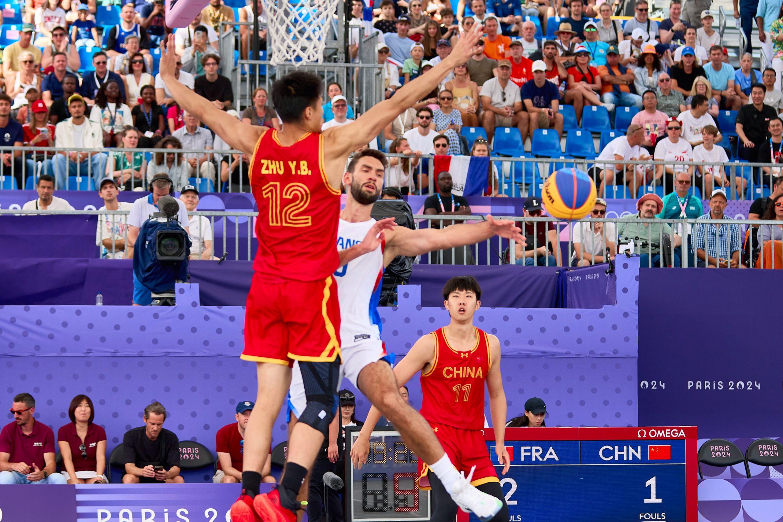 Lucas Dussoulier dans l’équipe type du tournoi olympique de 3×3