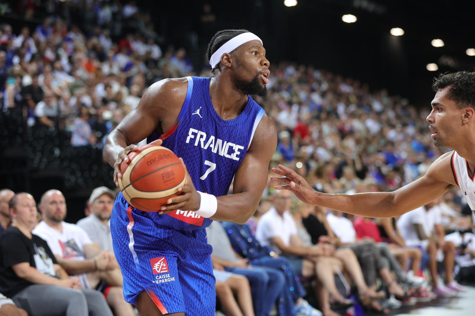 Guerschon Yabusele touché contre l&rsquo;Allemagne : « Il a senti un petit truc au genou »