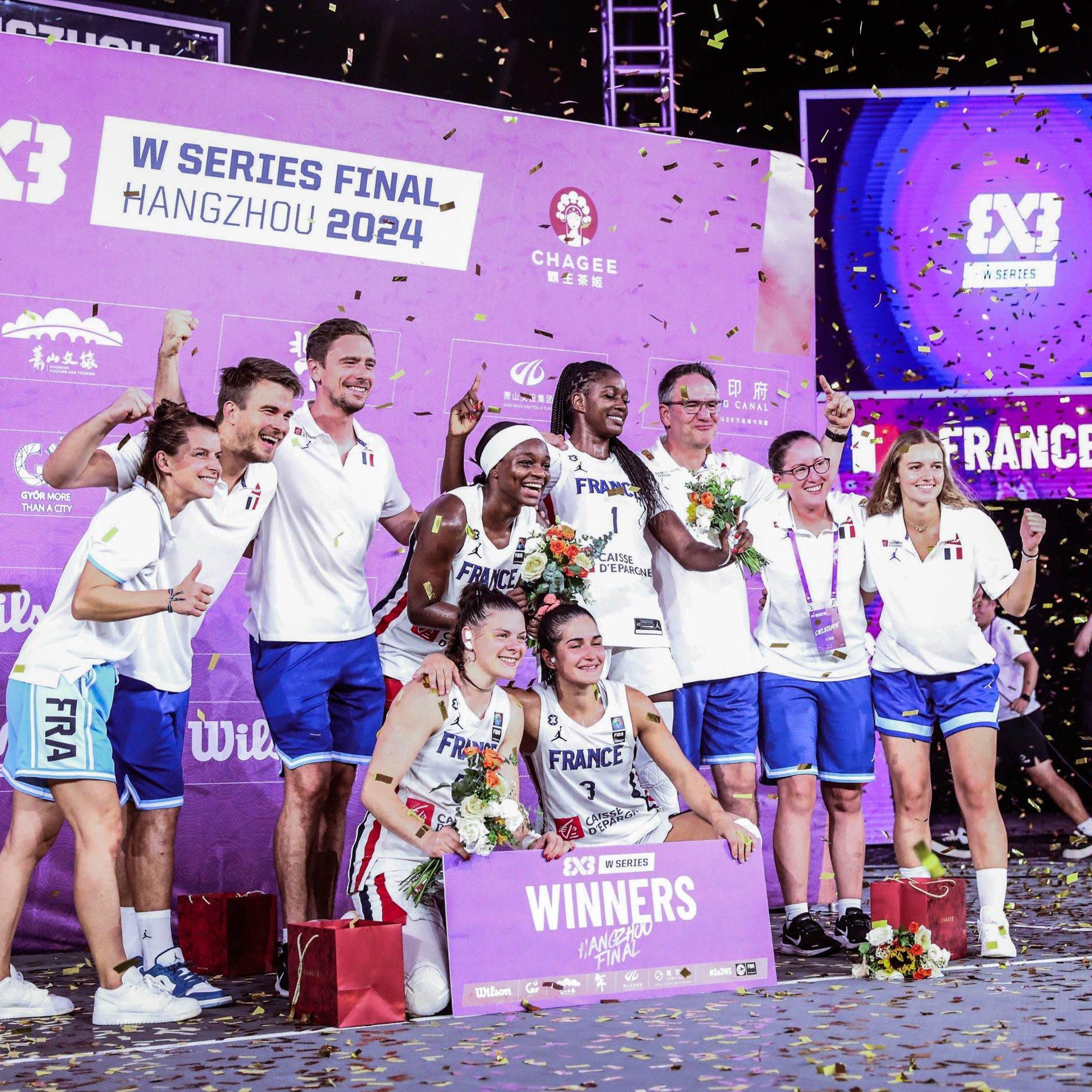 L’équipe de France sacrée lors de la finale des Women’s Series !