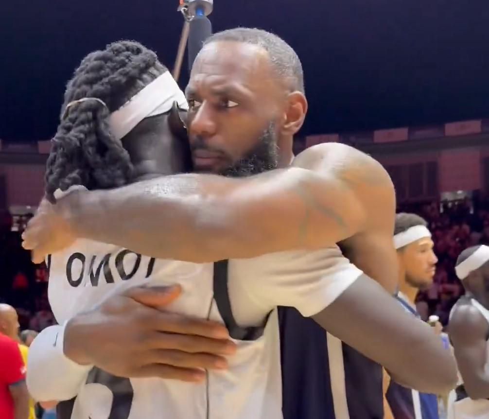 Team USA sauvé de justesse par LeBron James face au Soudan du Sud