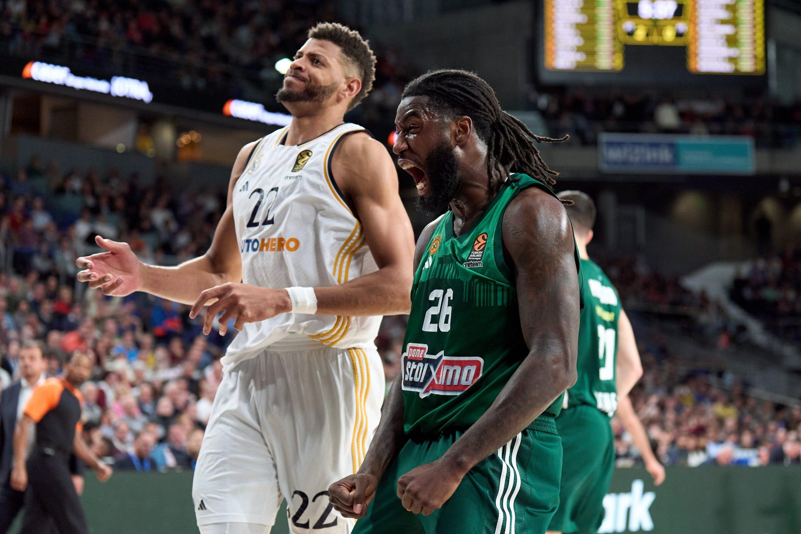 Mathias Lessort porte le Panathinaïkós à la victoire à Madrid