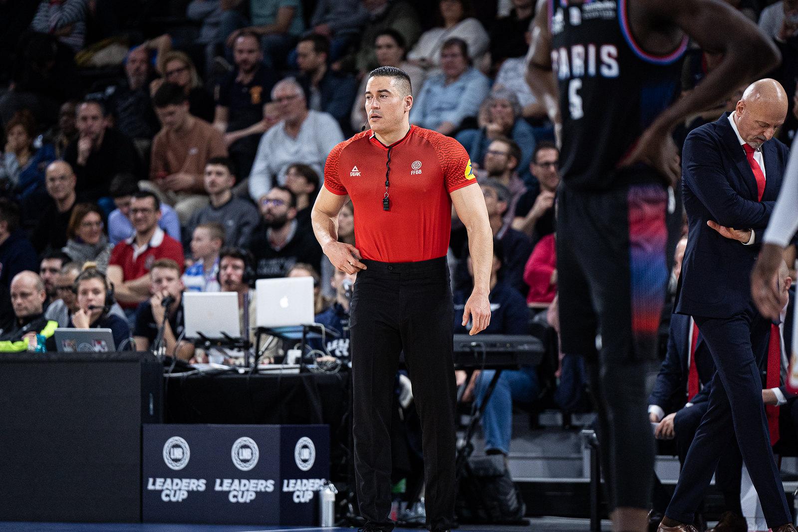 Meilleur arbitre de Betclic ELITE, Mehdi Difallah arbitrera le Final Four