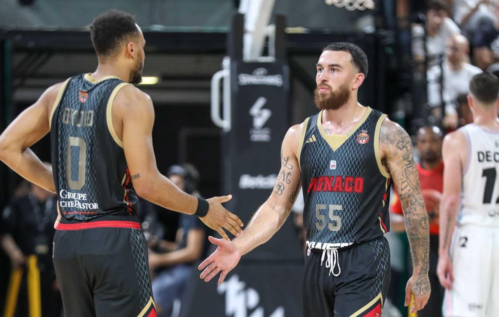 Monaco remporte la première manche contre l&rsquo;ASVEL