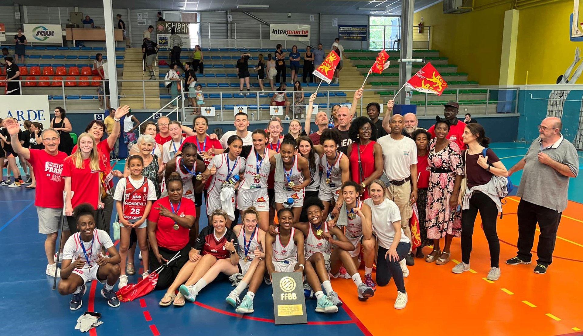 Mondeville champion de France U18, le Paris Basket 18 remporte le titre en U15