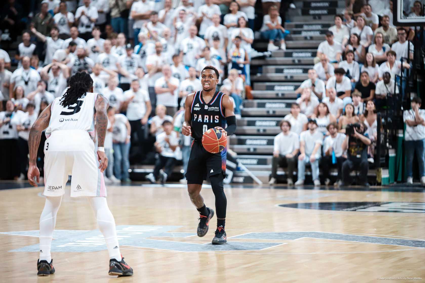 Avec un T.J. Shorts monumental, Paris force une belle décisive contre l&rsquo;ASVEL !